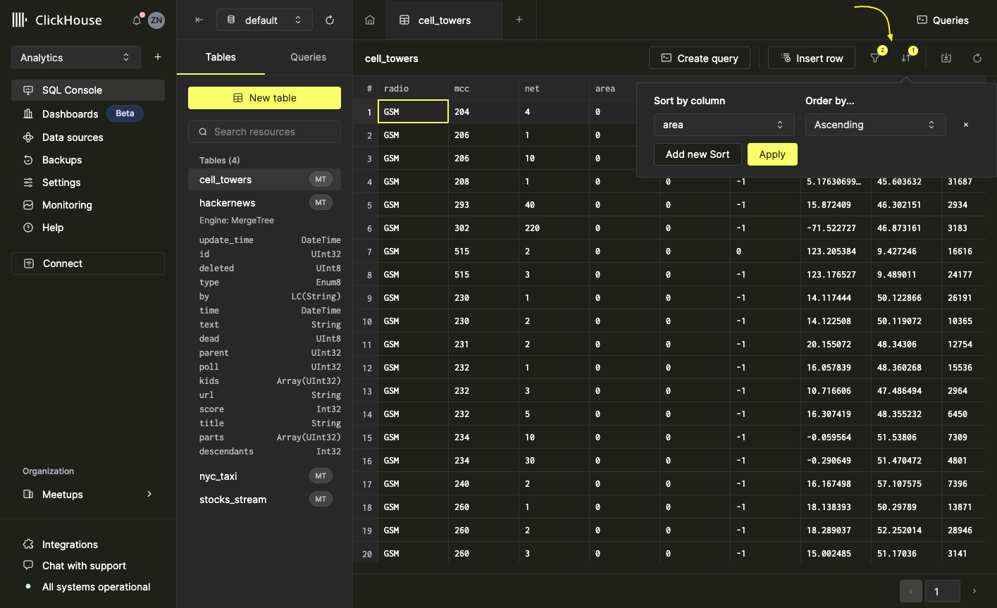 Добавить фильтр по диапазону значений больше 2000