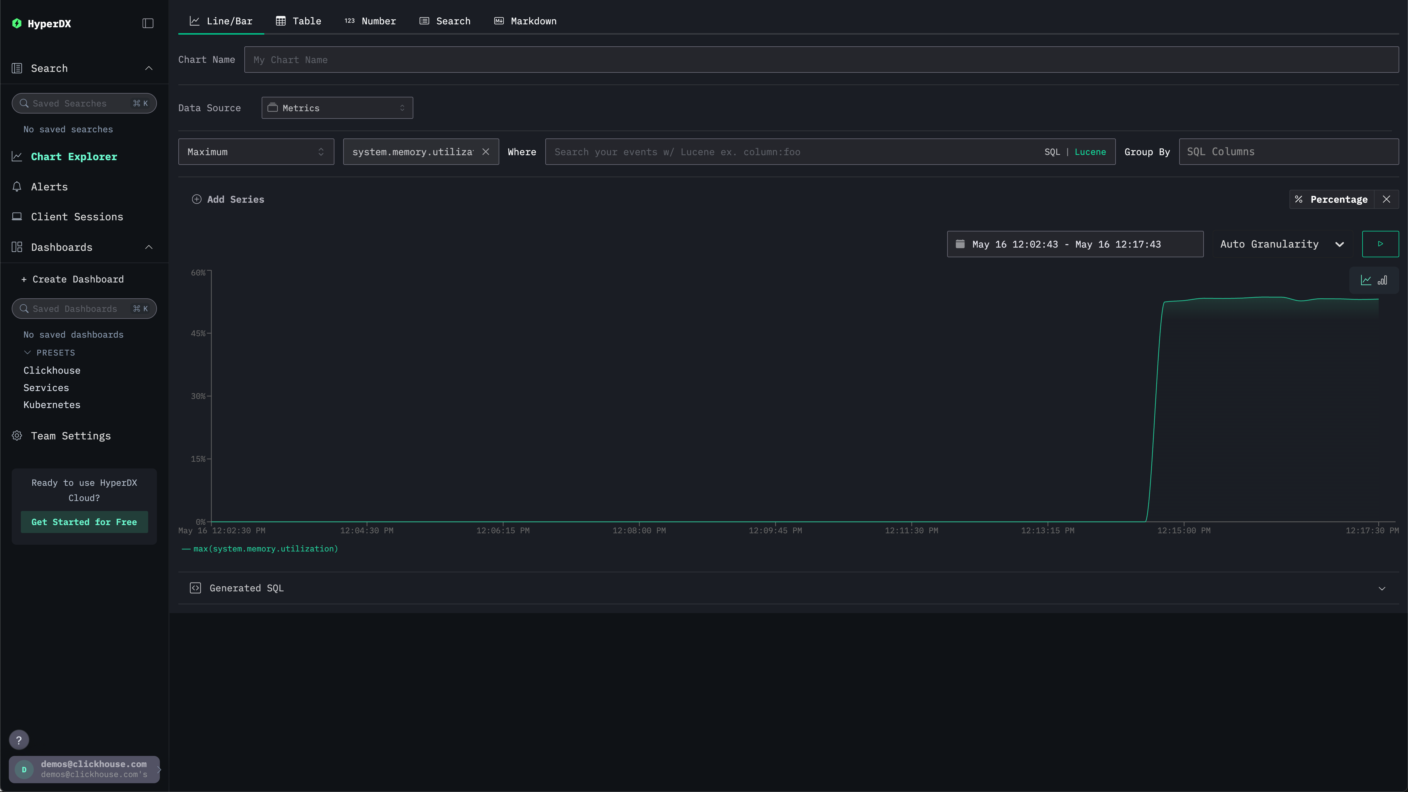 Память, % времени